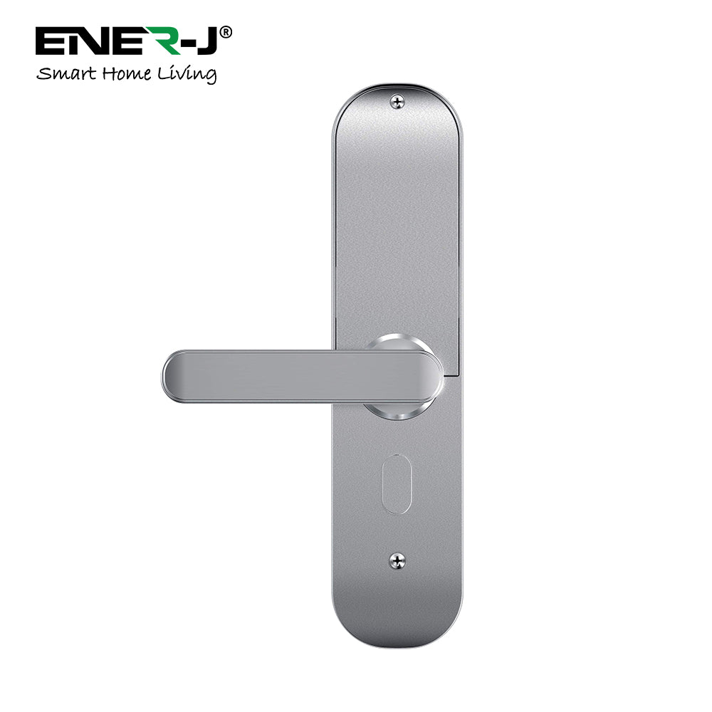 Smart Wi-Fi Doorlock Set (includes 3 Physical Keys and 3 RFID Card) Silver - Left Handle - Horizon and Stone 