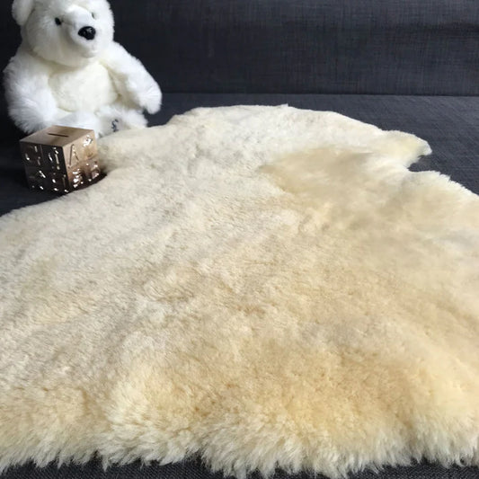 Medical Grade Sheepskin | Baby Sheepskin | Hypoallergenic Relugan Shorn - LARGE - Horizon and Stone 
