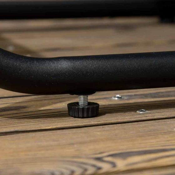 Outsunny 11 Piece Patio PE Rattan Wicker Dining Table & Chairs Set - Black - Horizon and Stone 