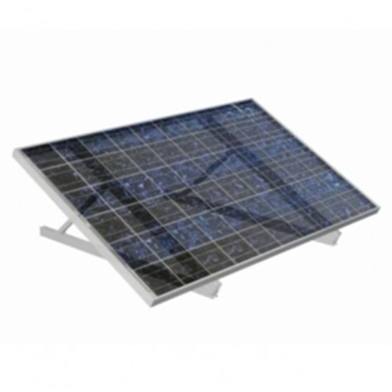 Plug-In Solar 1.36kW DIY Solar Panel Power Kit with Adjustable Mounts for Ground or Flat Roof - Horizon and Stone 