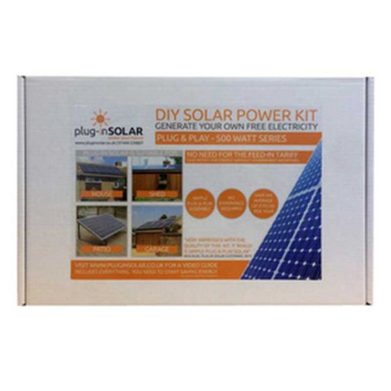 Plug-In Solar 1.36kW DIY Solar Panel Power Kit with Roof Mount For Tile or Slate Roofs - Horizon and Stone 