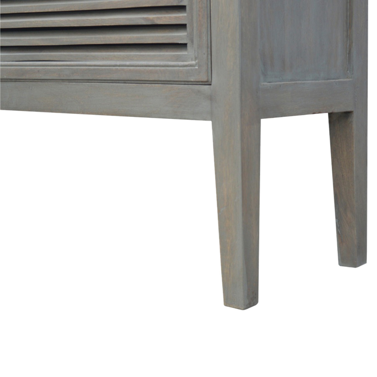 Grey Wash 5 Shutter Buffet - Horizon and Stone 