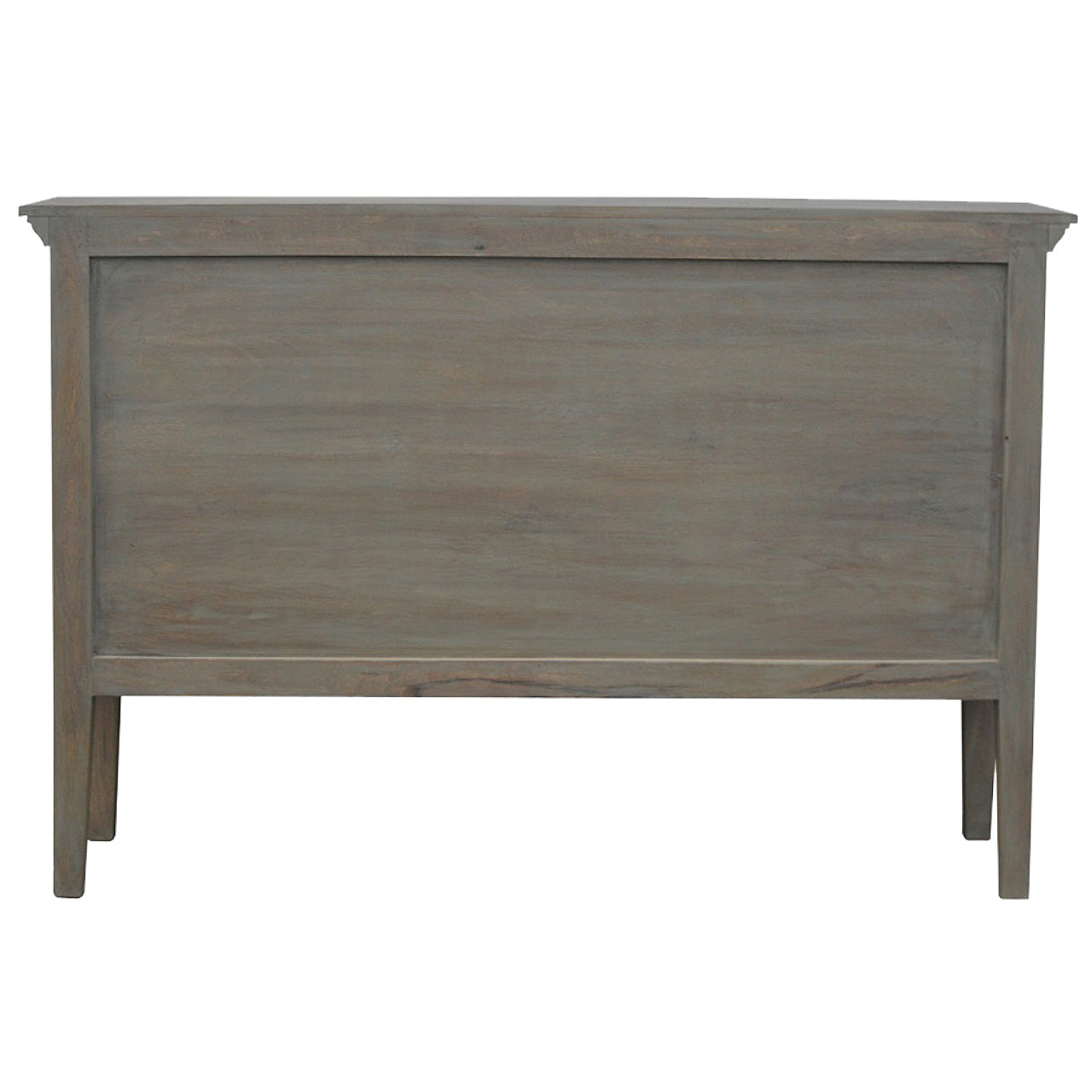 Grey Wash 5 Shutter Buffet - Horizon and Stone 