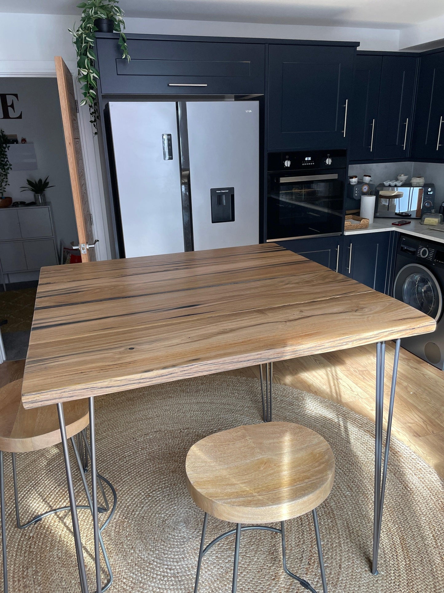 Reclaimed Plymouth Dry Dock Oak Table - Made to Measure - Horizon and Stone 