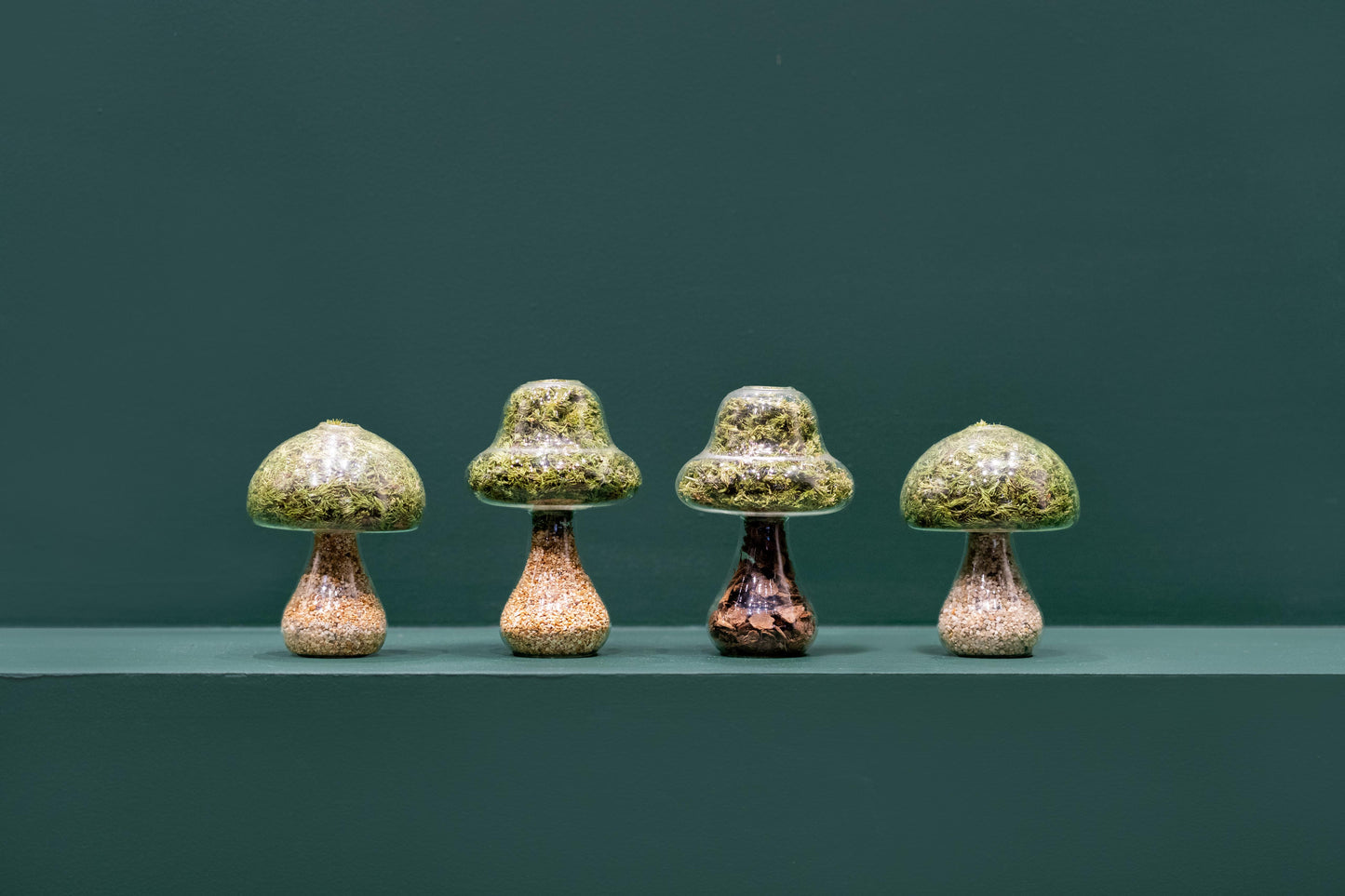 Moss Mushroom - Round - Natural Stone - Horizon and Stone 
