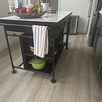 1525mm Kitchen Islands Extendable Faux Marble Top Industrial with 3-Drawer - Horizon and Stone 