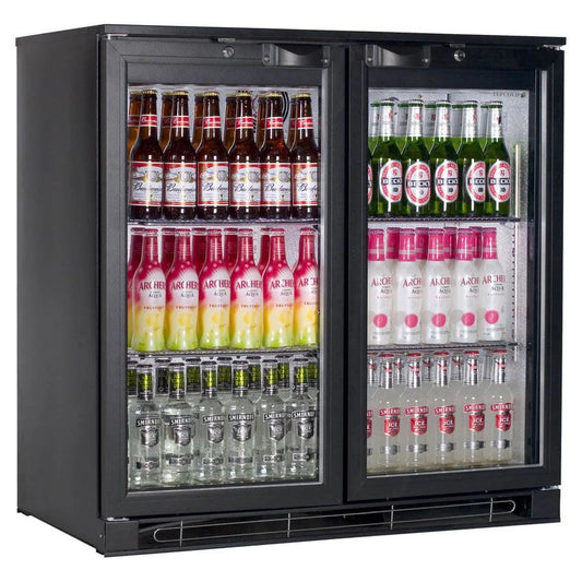 Tefcold Back Bar Bottle Cooler  - Double Door
